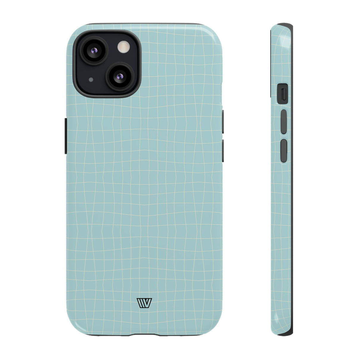Tough Phone Case Polycarbonate Dual-Layer BLUE WICKER