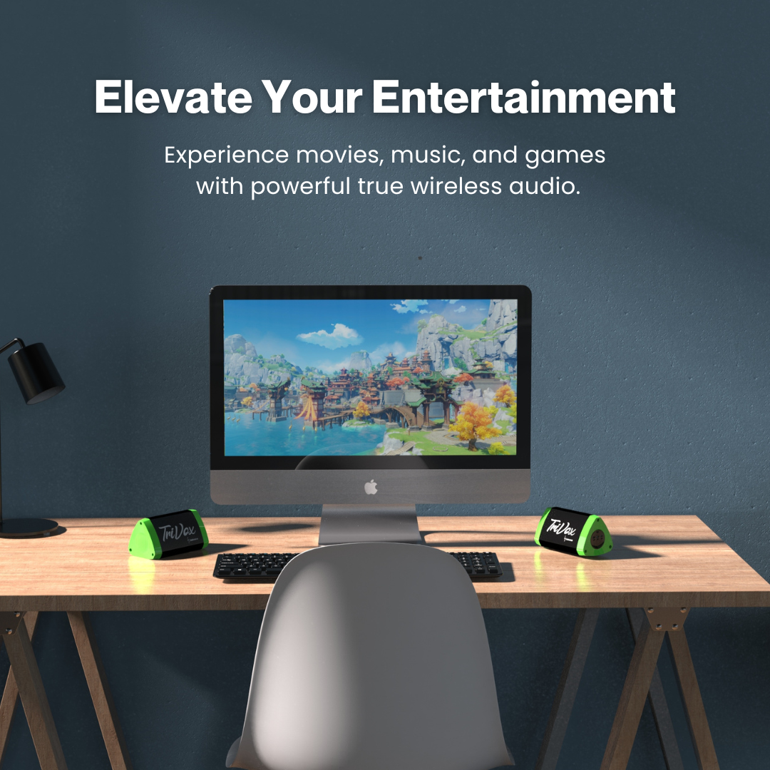 Triangle Bluetooth Wireless Portable Speaker TriVox