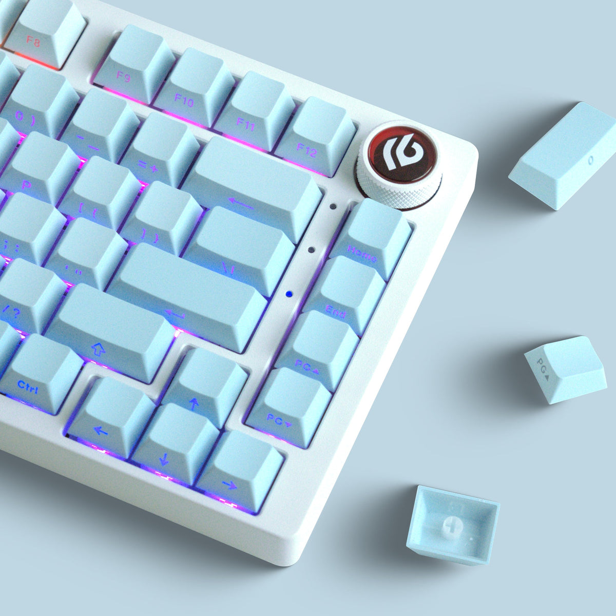 Gradient X-Axis Cherry Profile 121-Key PBT Keycap Set XVX