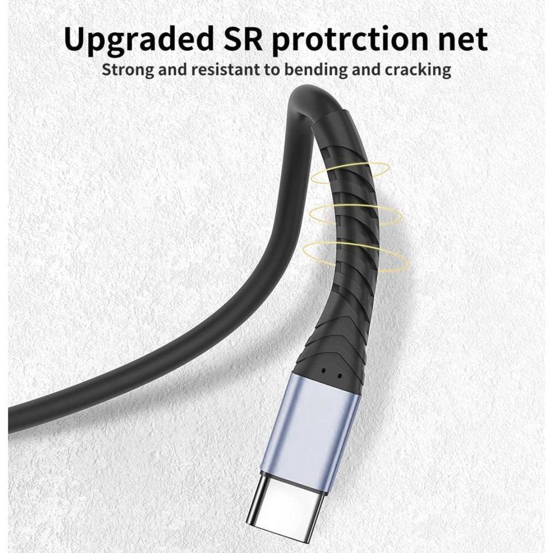 High-Speed USB-C Cable 3Ft USB-C to USB-C Cable ReHisk 10 Packs