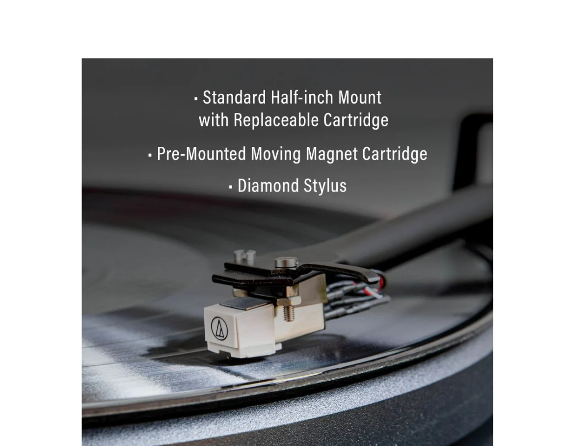 Crosley KT6101-WA K-Series Bluetooth Turntable System - White-NEW