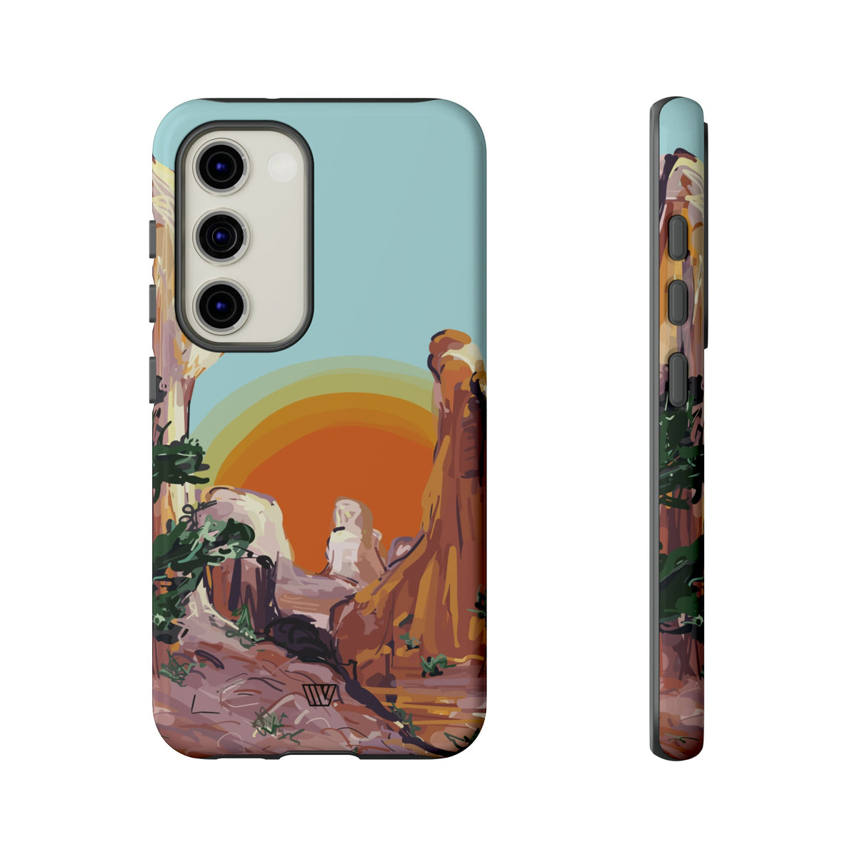 Tough Phone Case 8ft Drop Tested DESERT SUNRISE TROVVVE X EARTH FORMATIONS