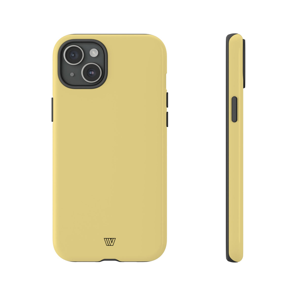 Muted Yellow Solid Tough Phone Case