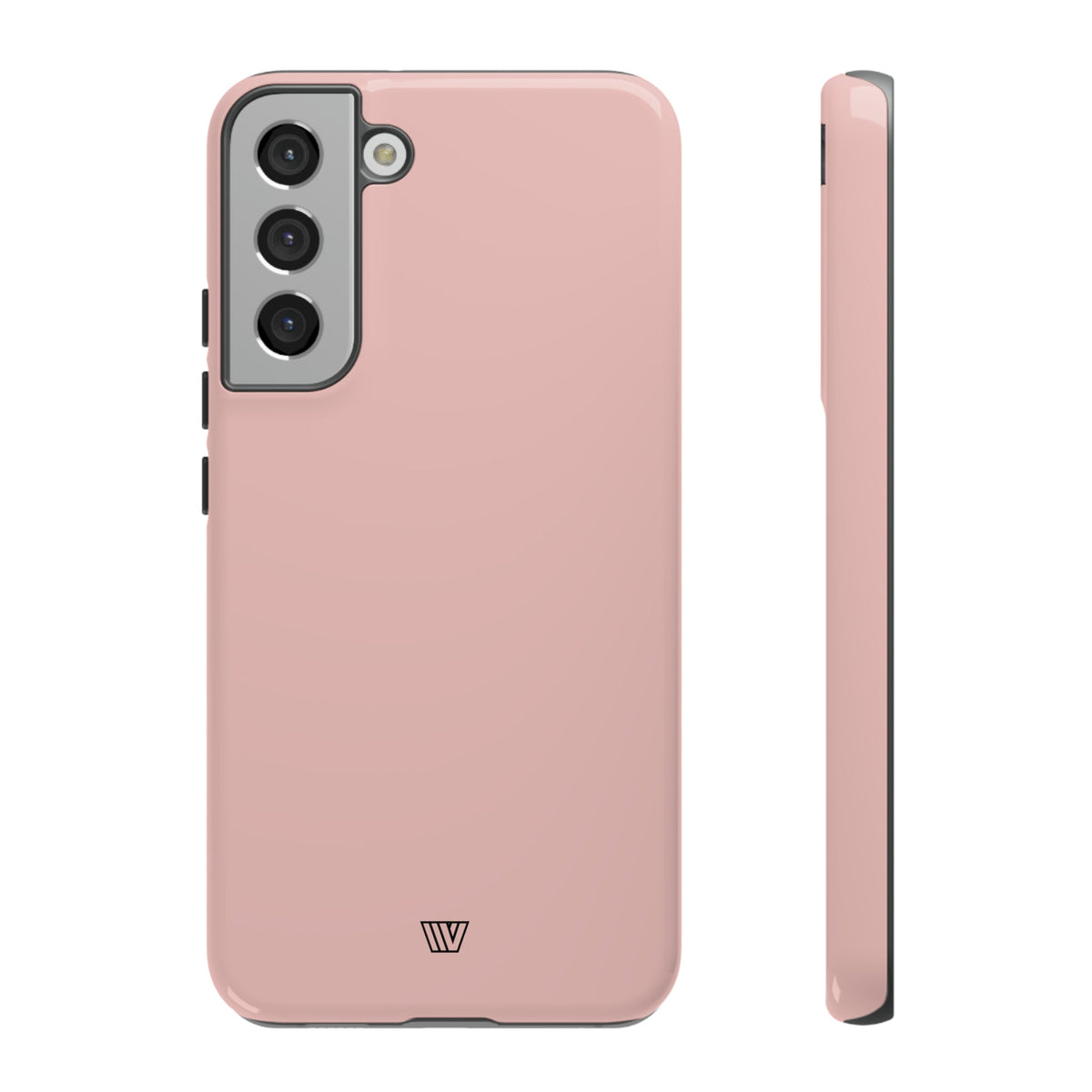Blush Pink Tough Phone Case Dual-Layer Protection