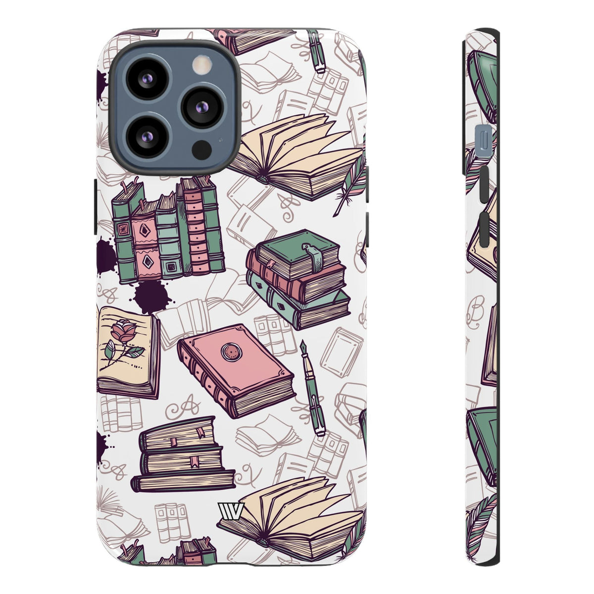 Tough Phone Case Impact Resistant Dual-layer Protective - BOOK LOVER