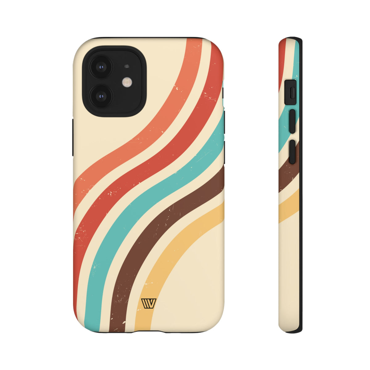 Vintage Stripe Tough Durable Phone Case