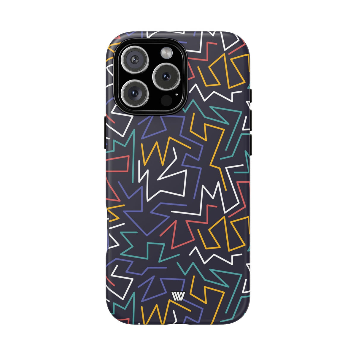 Tough Impact Resistant Phone Case ZIGZAG NIGHT