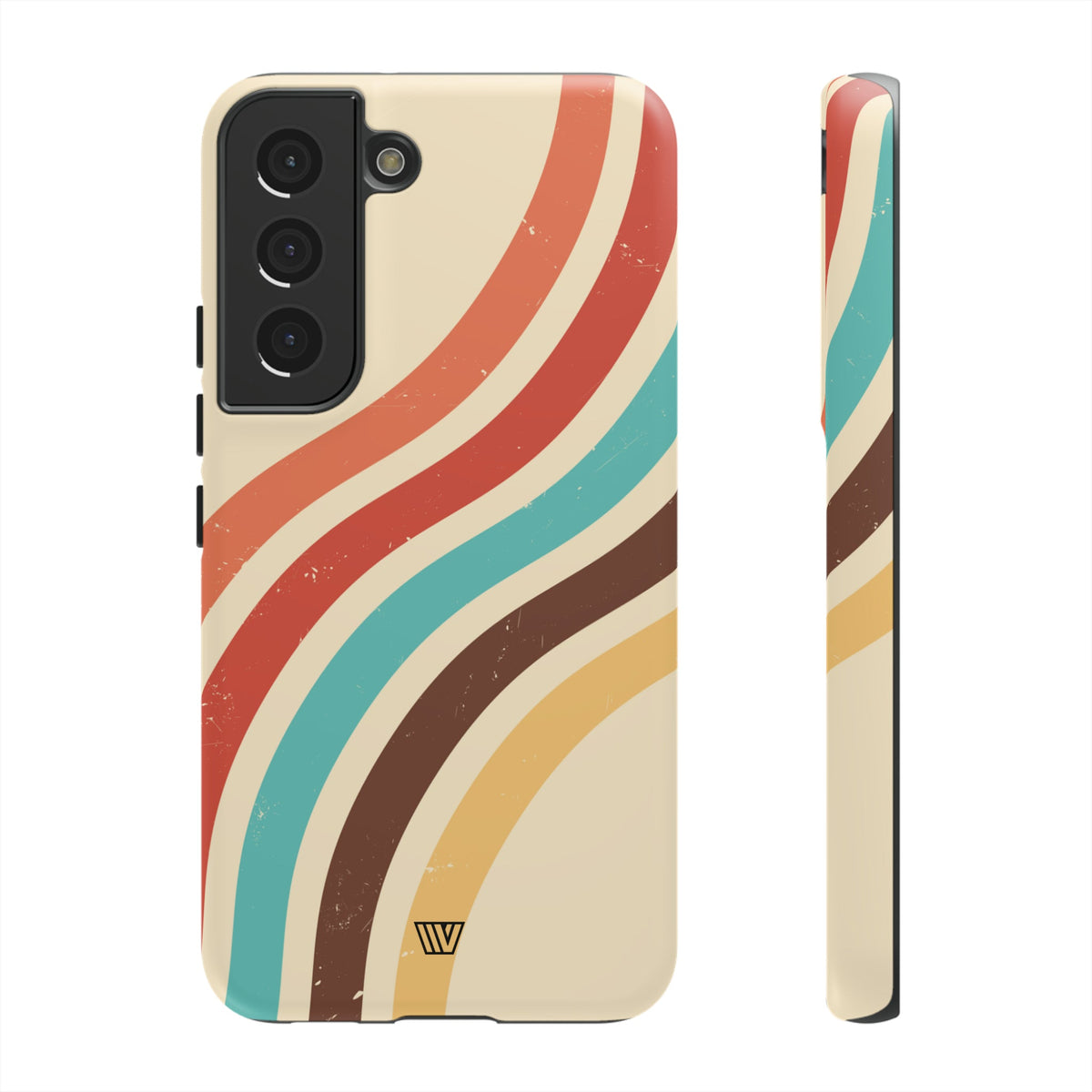 Vintage Stripe Tough Durable Phone Case