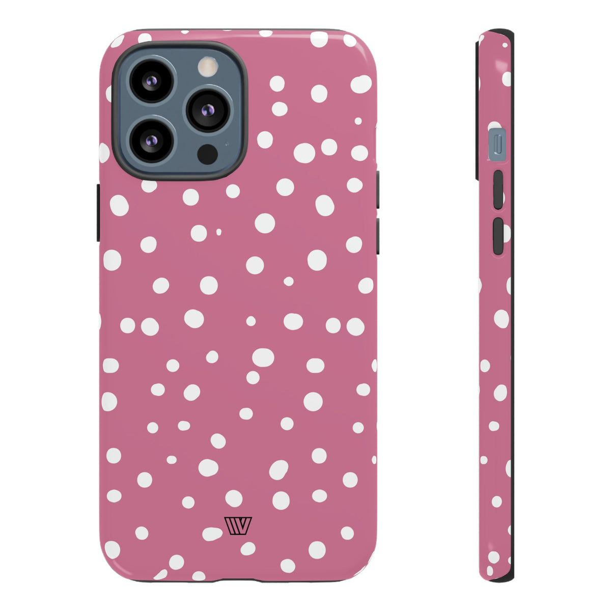 Blush Red Dots Tough Phone Case