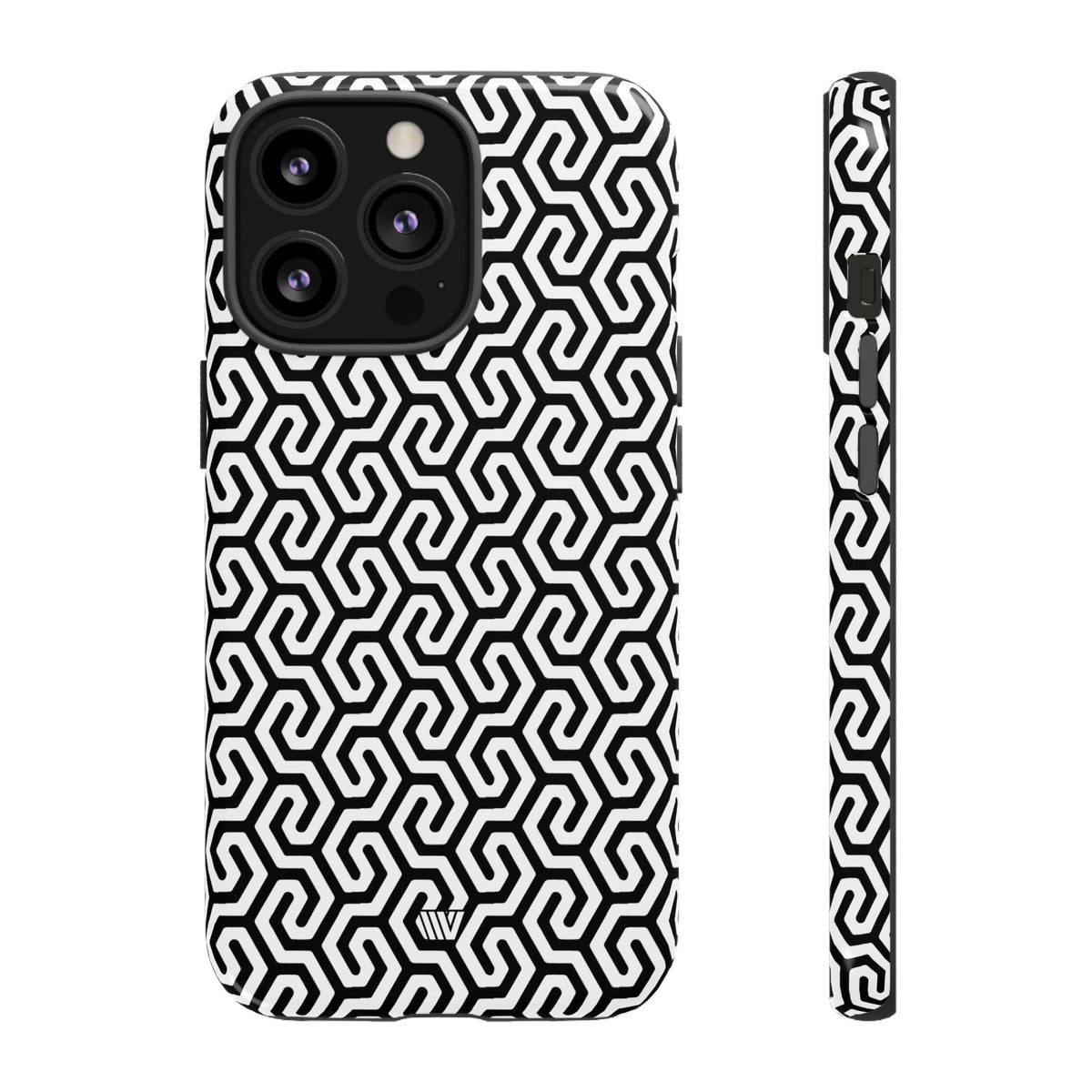 Tough Phone Case Dual-layer Protection TWISTED GRID