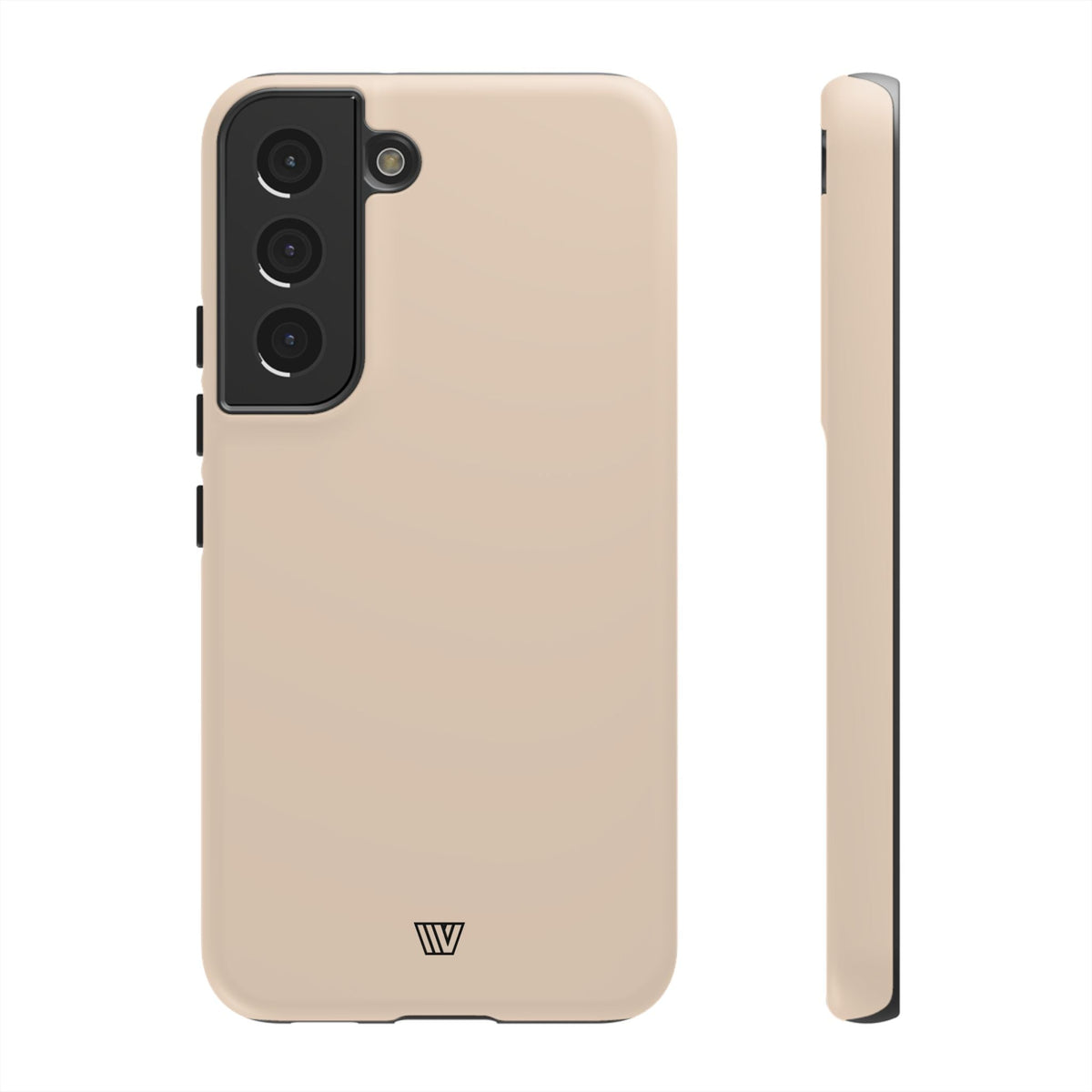 Tough Phone Case Impact Resistant Dual-Layer ALMOND