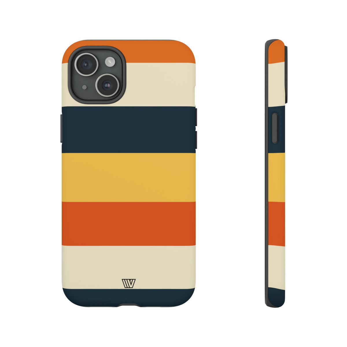 Beach Sunset Stripes Tough Phone Case