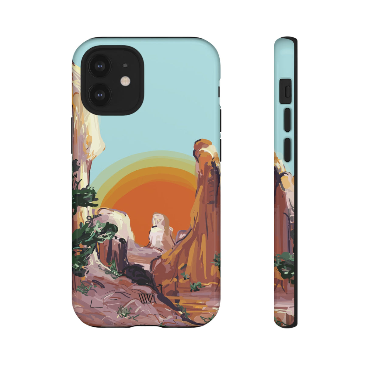Tough Phone Case 8ft Drop Tested DESERT SUNRISE TROVVVE X EARTH FORMATIONS