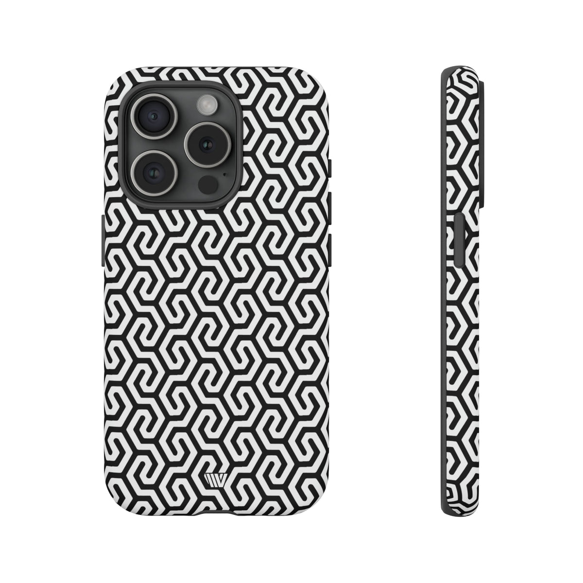 Tough Phone Case Dual-layer Protection TWISTED GRID