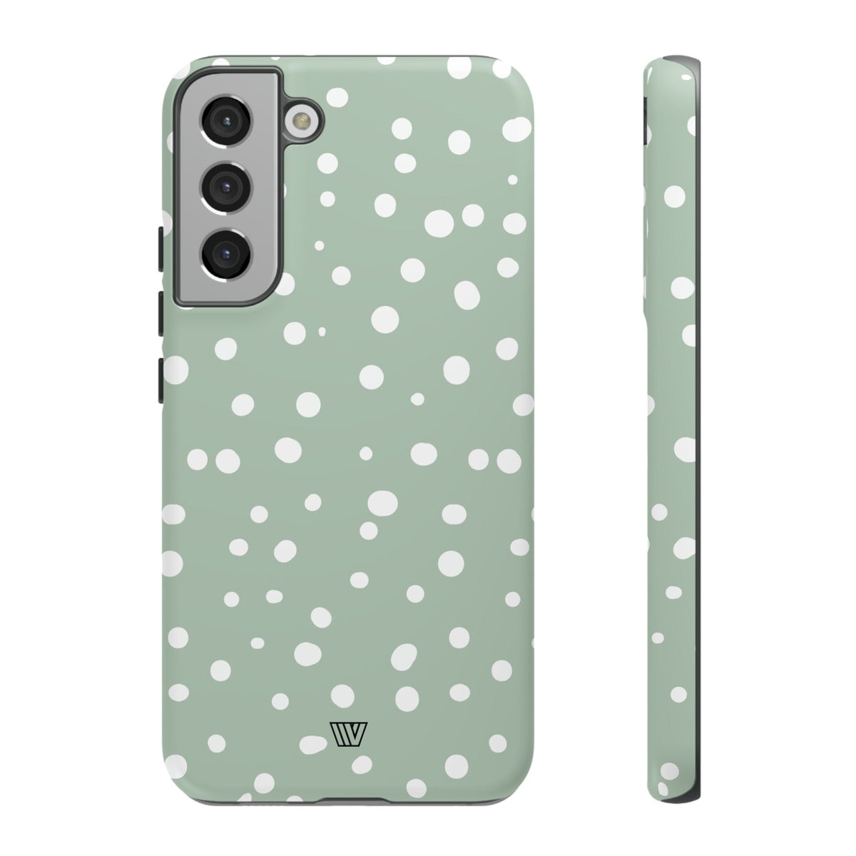 Pastel Green Dots Tough Phone Case