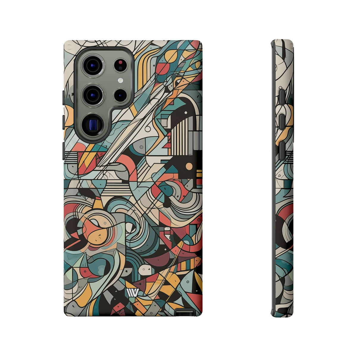Abstract Doodle #2 Impact-Resistant Tough Phone Case