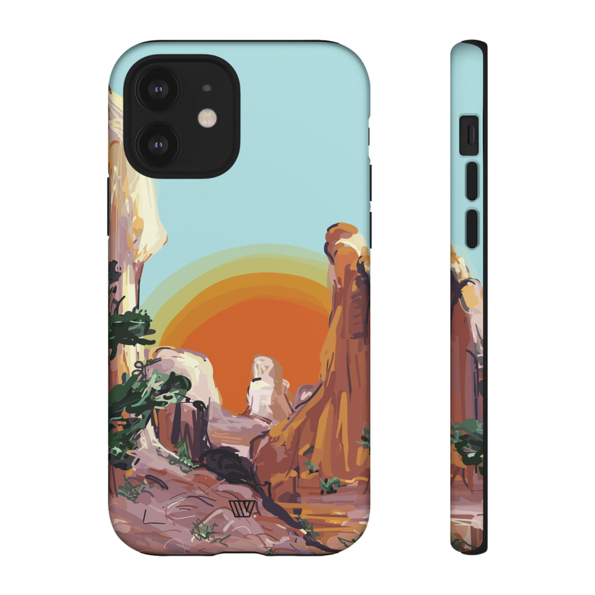 Tough Phone Case 8ft Drop Tested DESERT SUNRISE TROVVVE X EARTH FORMATIONS
