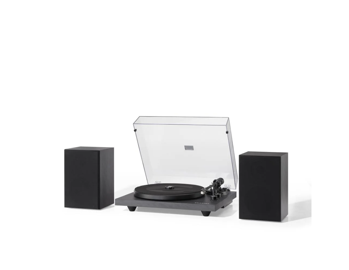 Crosley C62C-BK Belt-Drive 2-Speed Vinyl Bluetooth Turntable Record Player Black -NEW