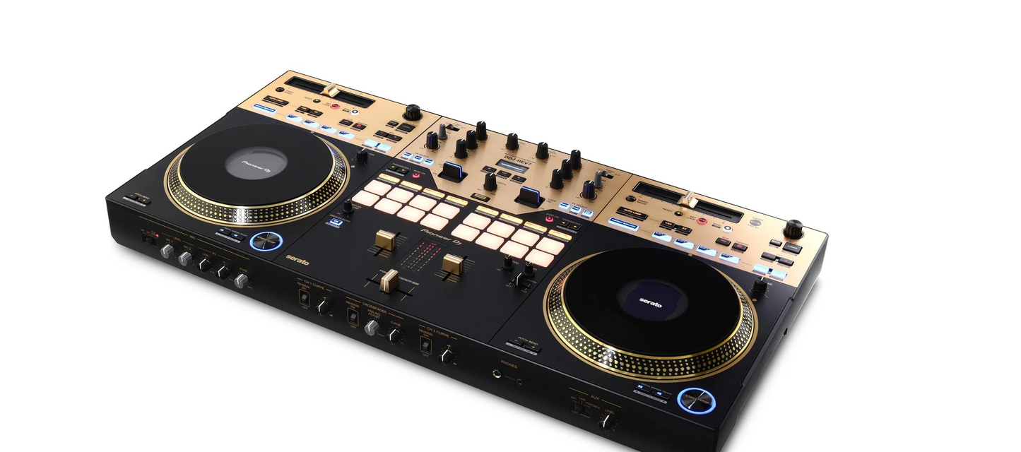 Pioneer DJ DDJ-REV7 2-deck Serato DJ Controller - Limited Edition Gold -NEW