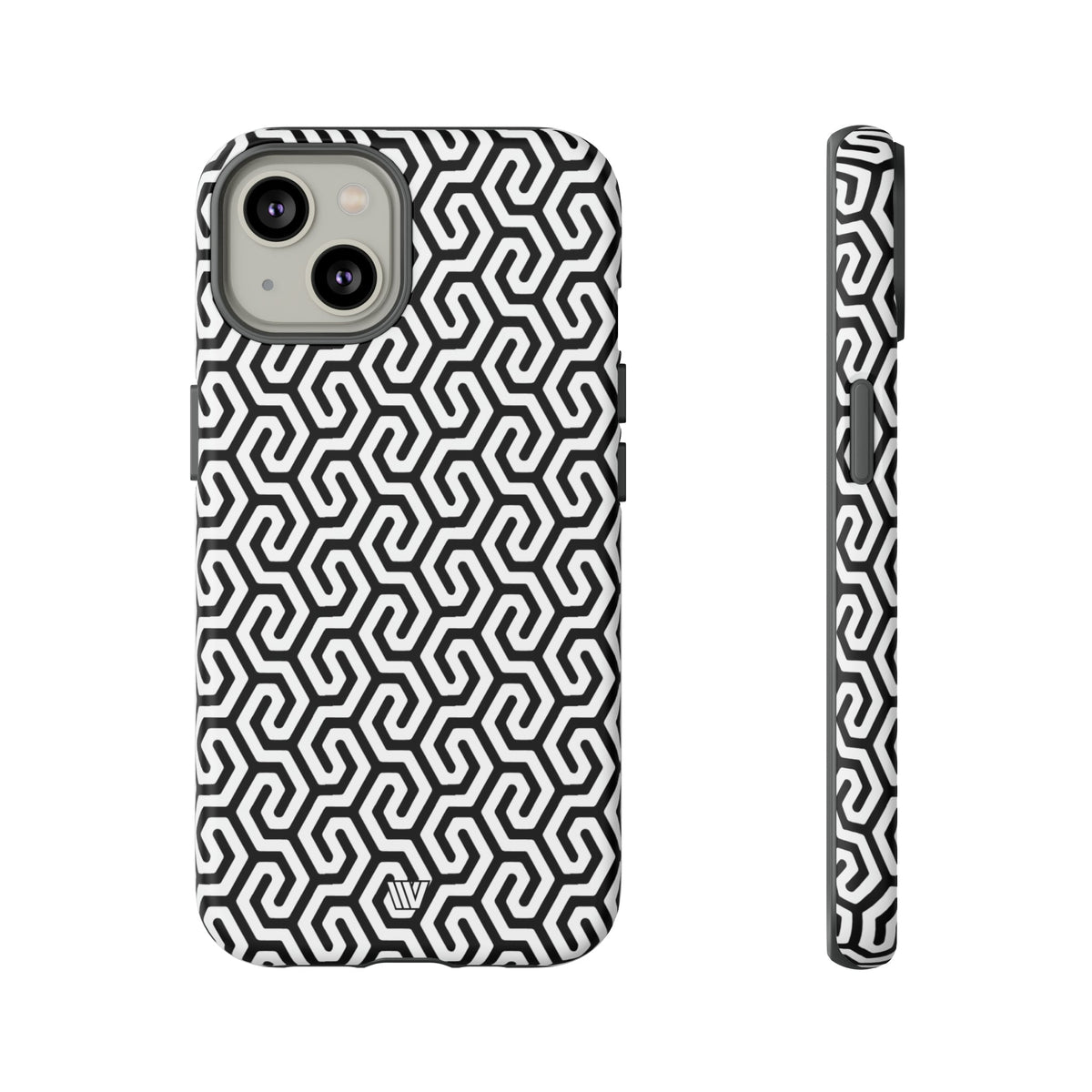 Tough Phone Case Dual-layer Protection TWISTED GRID