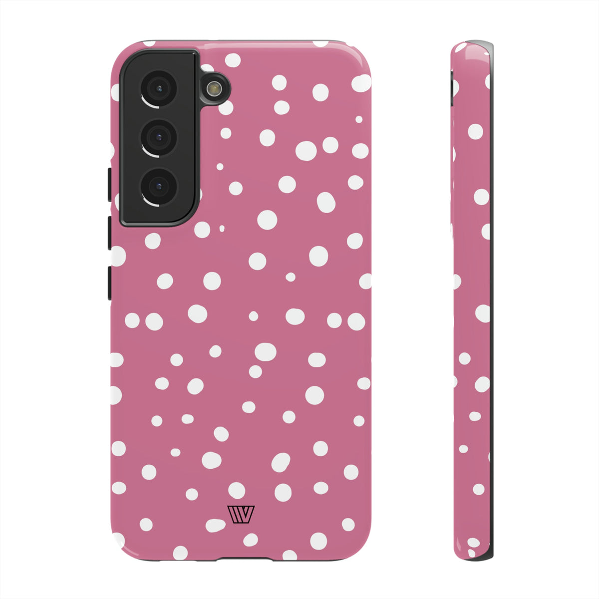 Blush Red Dots Tough Phone Case