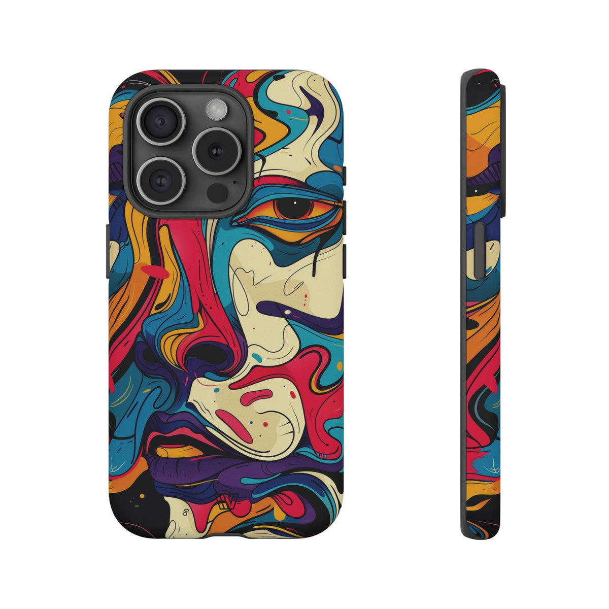 Tough Impact Resistant Phone Case ABSTRACT GAZE