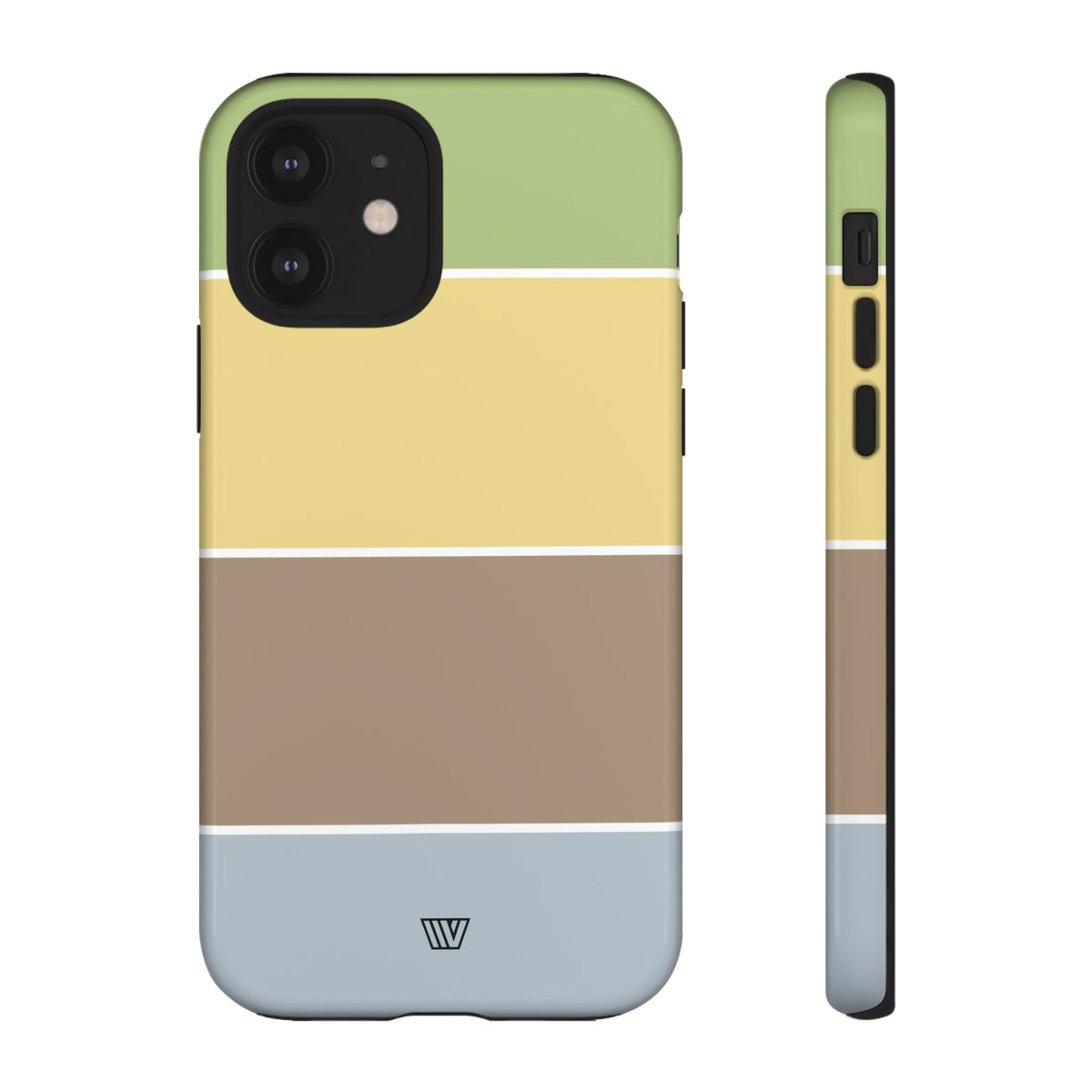 Bold Stripes Tough Phone Case Dual-Layer Impact Resistant