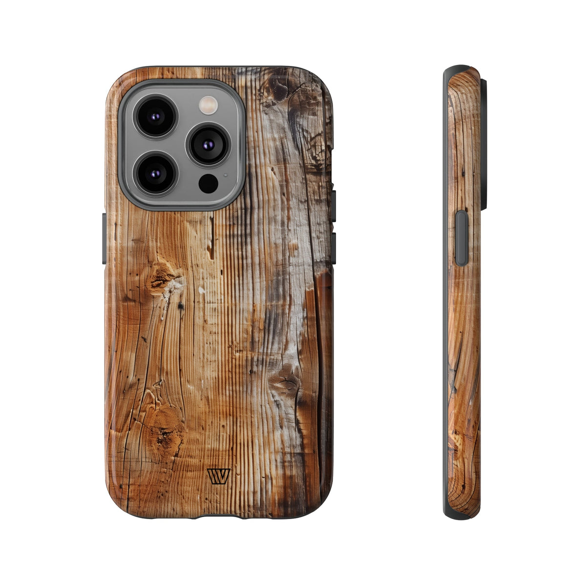 Tough Polycarbonate Dual-Layer Phone Case WOOD