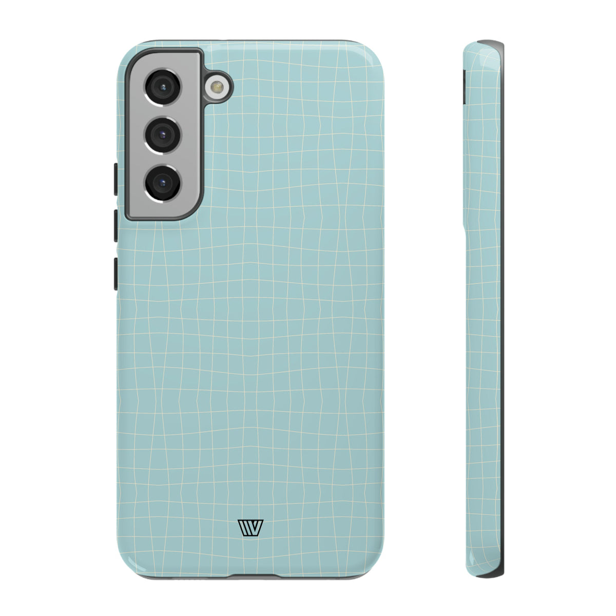 Tough Phone Case Polycarbonate Dual-Layer BLUE WICKER
