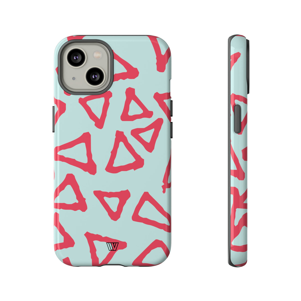 Triangle Doodle Tough Protective Phone Case