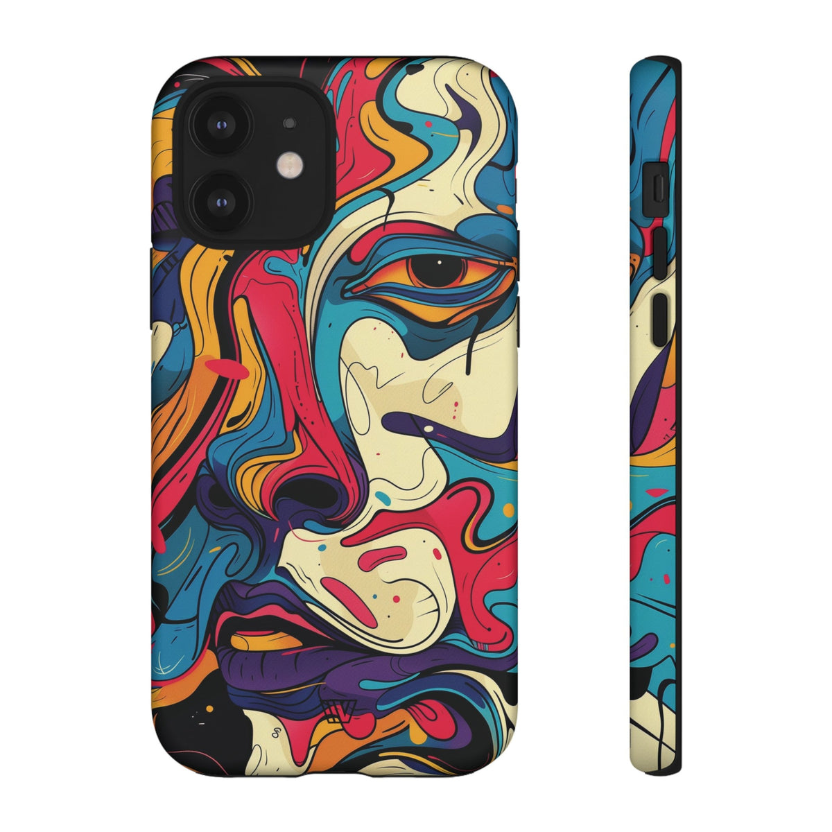 Tough Impact Resistant Phone Case ABSTRACT GAZE