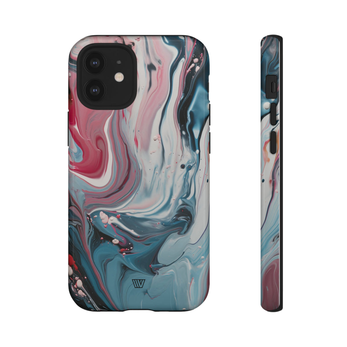 Blue Pastel Swirl Tough Phone Case