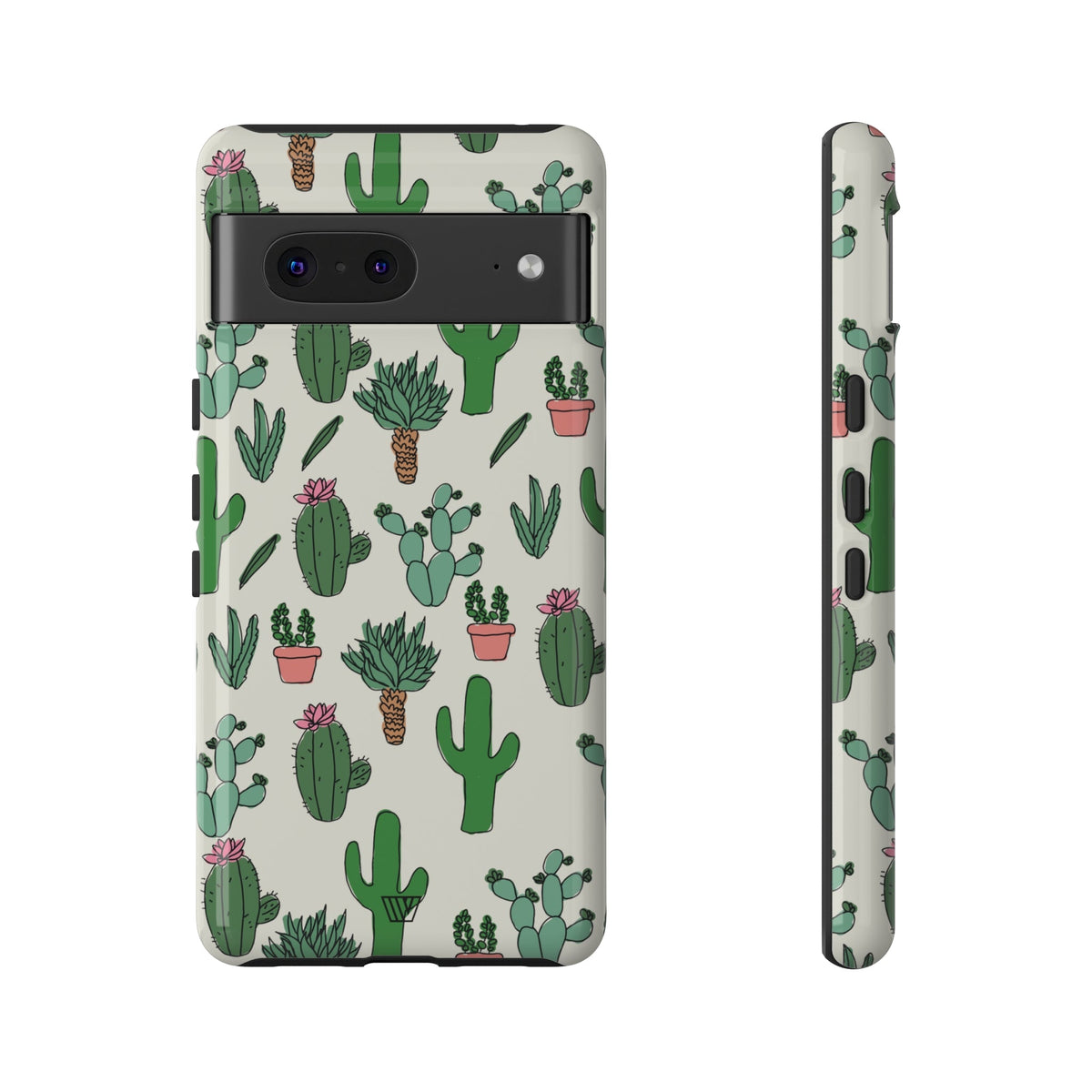 Tough Impact-Resistant Phone Case CACTUS DOODLES