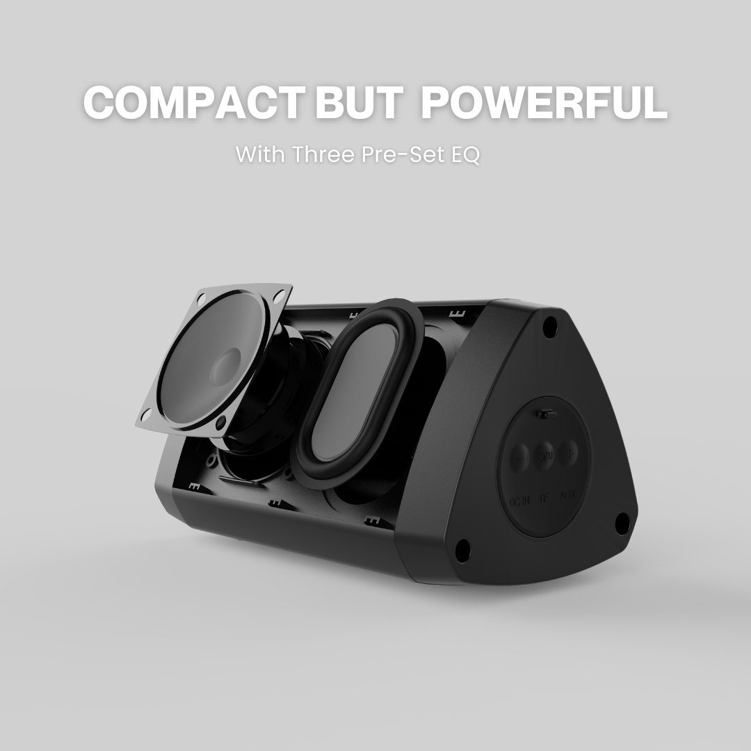 Triangle Bluetooth Wireless Portable Speaker TriVox