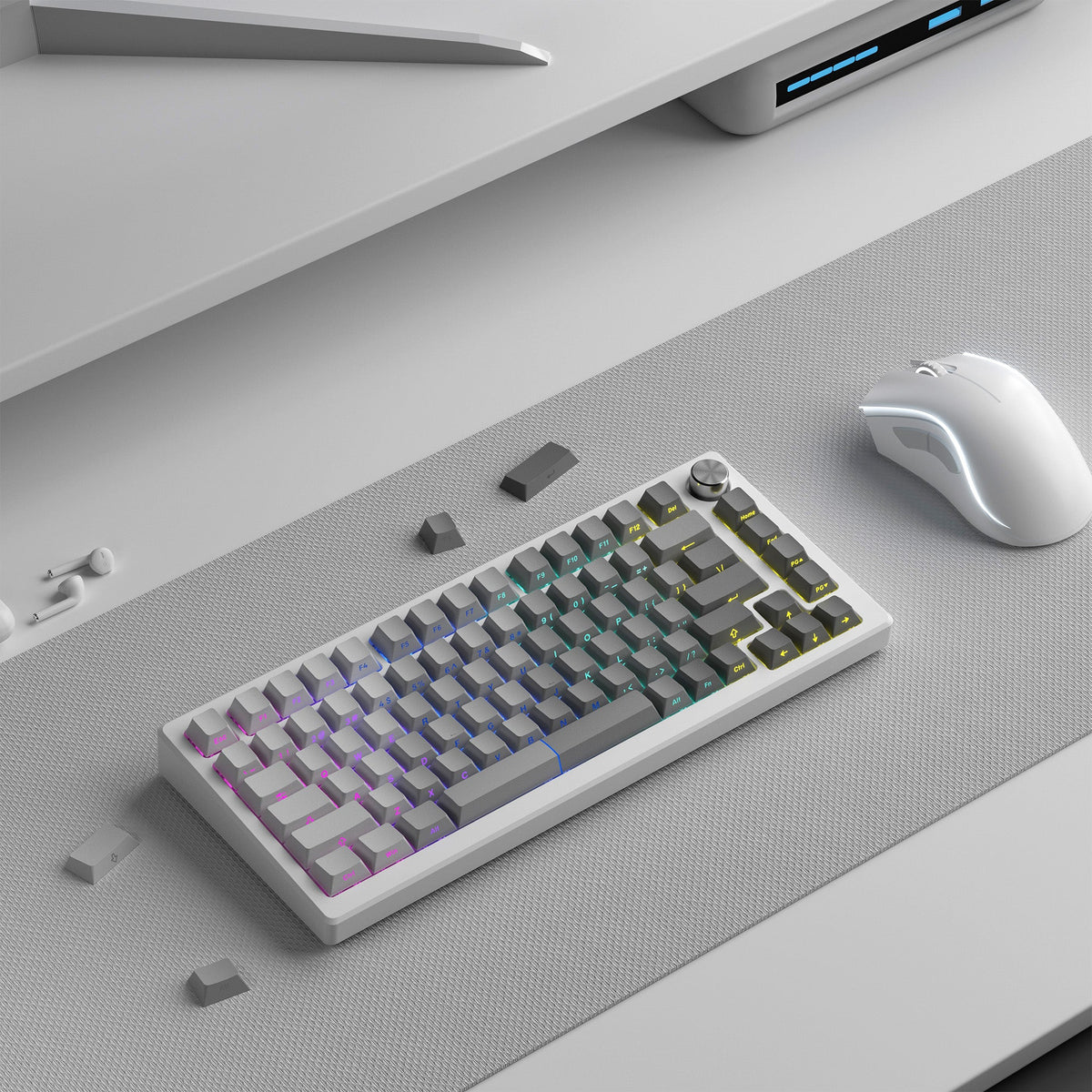 Gradient X-Axis Cherry Profile 121-Key PBT Keycap Set XVX