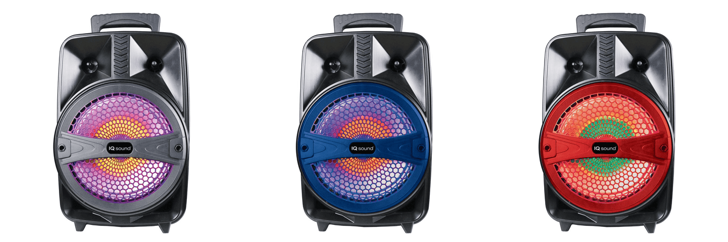 IQ Sound 8' Portable Bluetooth Speaker