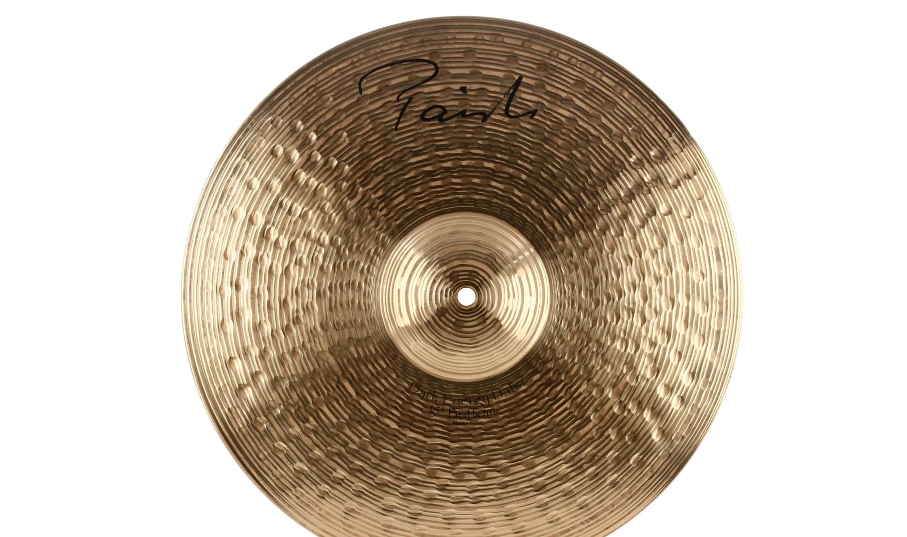 Paiste 15 inch Signature Dark Energy Hi-hat Mk I Cymbals-NEW