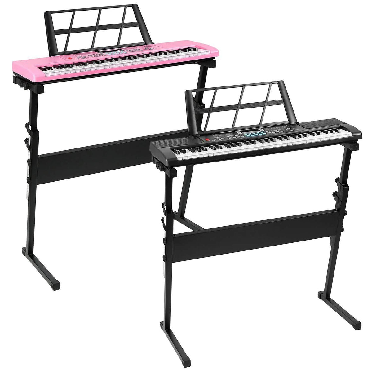 61 Keys Digital Electronic Keyboard with 16 Tones and 10 Rhythms