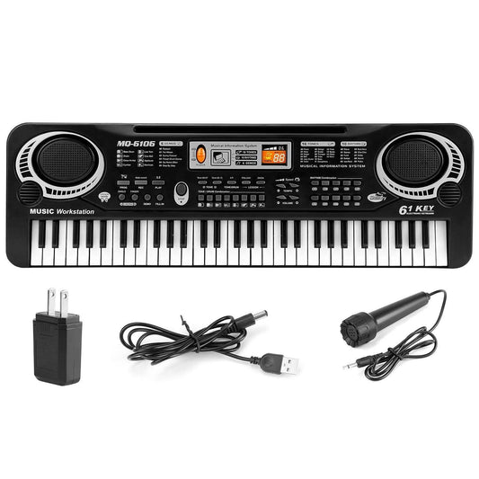 61 Keys Digital Music Multifunctional Electronic Keyboard