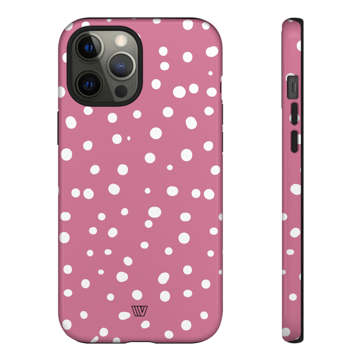 Blush Red Dots Tough Phone Case
