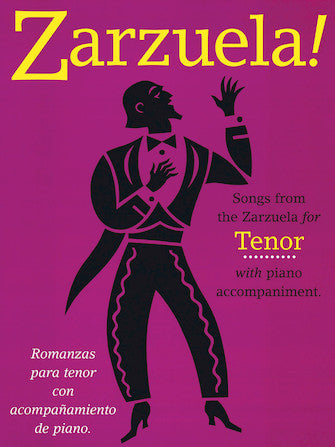 Zarzuela! Tenor Tenor Sheet Music -NEW