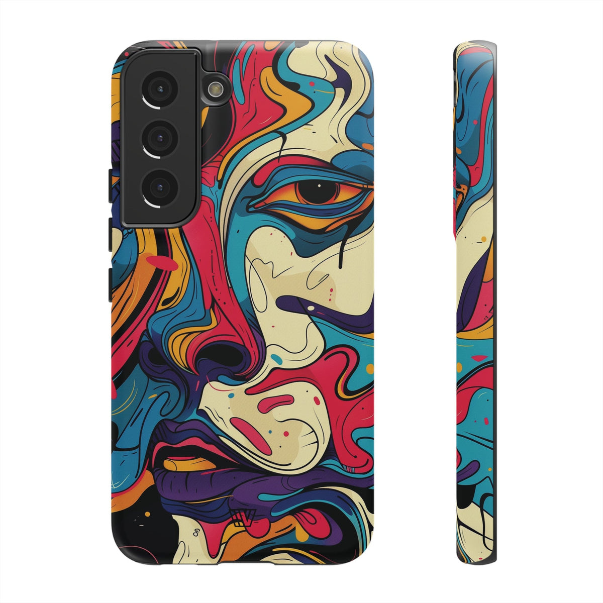 Tough Impact Resistant Phone Case ABSTRACT GAZE