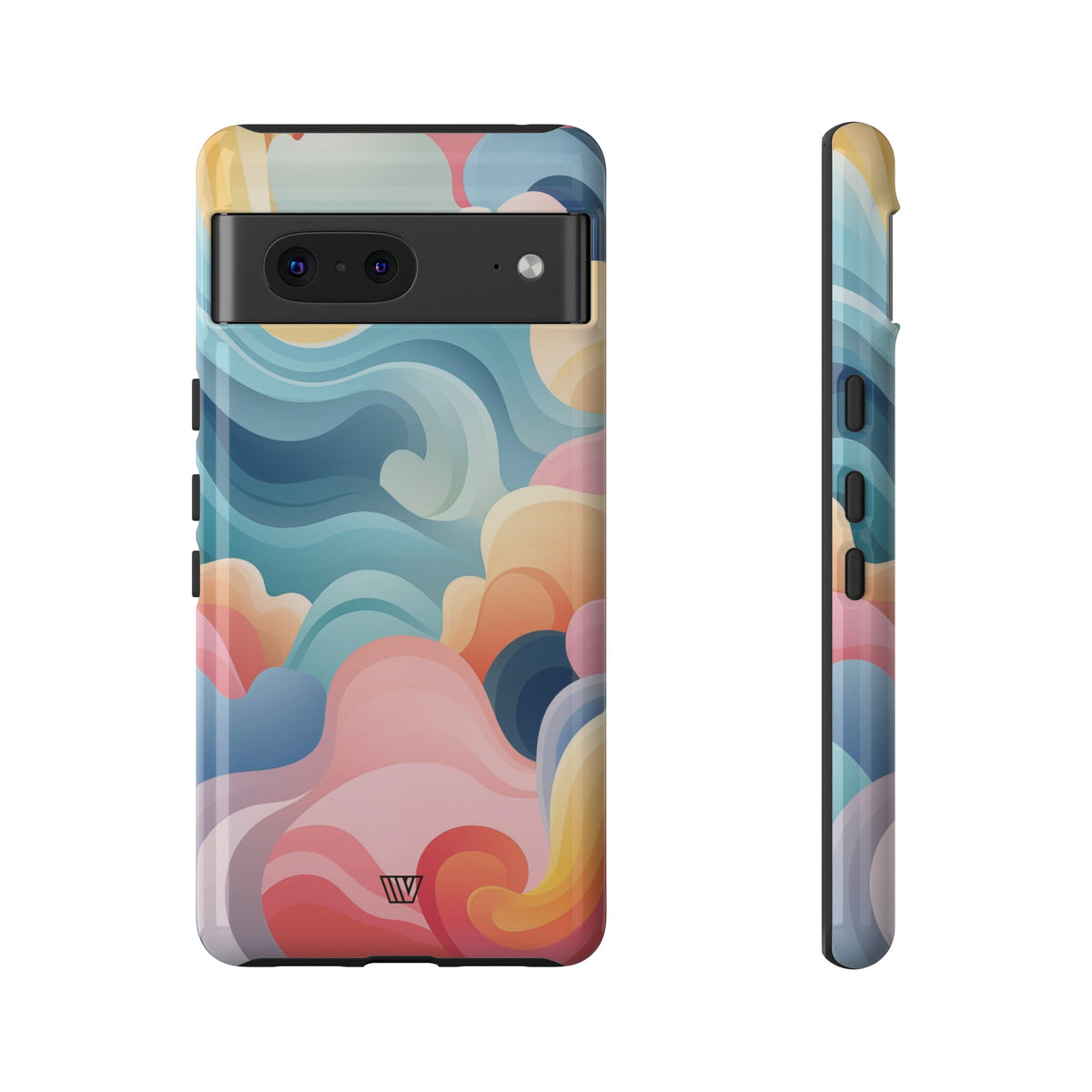 Whimsical Clouds Tough Dual-Layer Phone Case