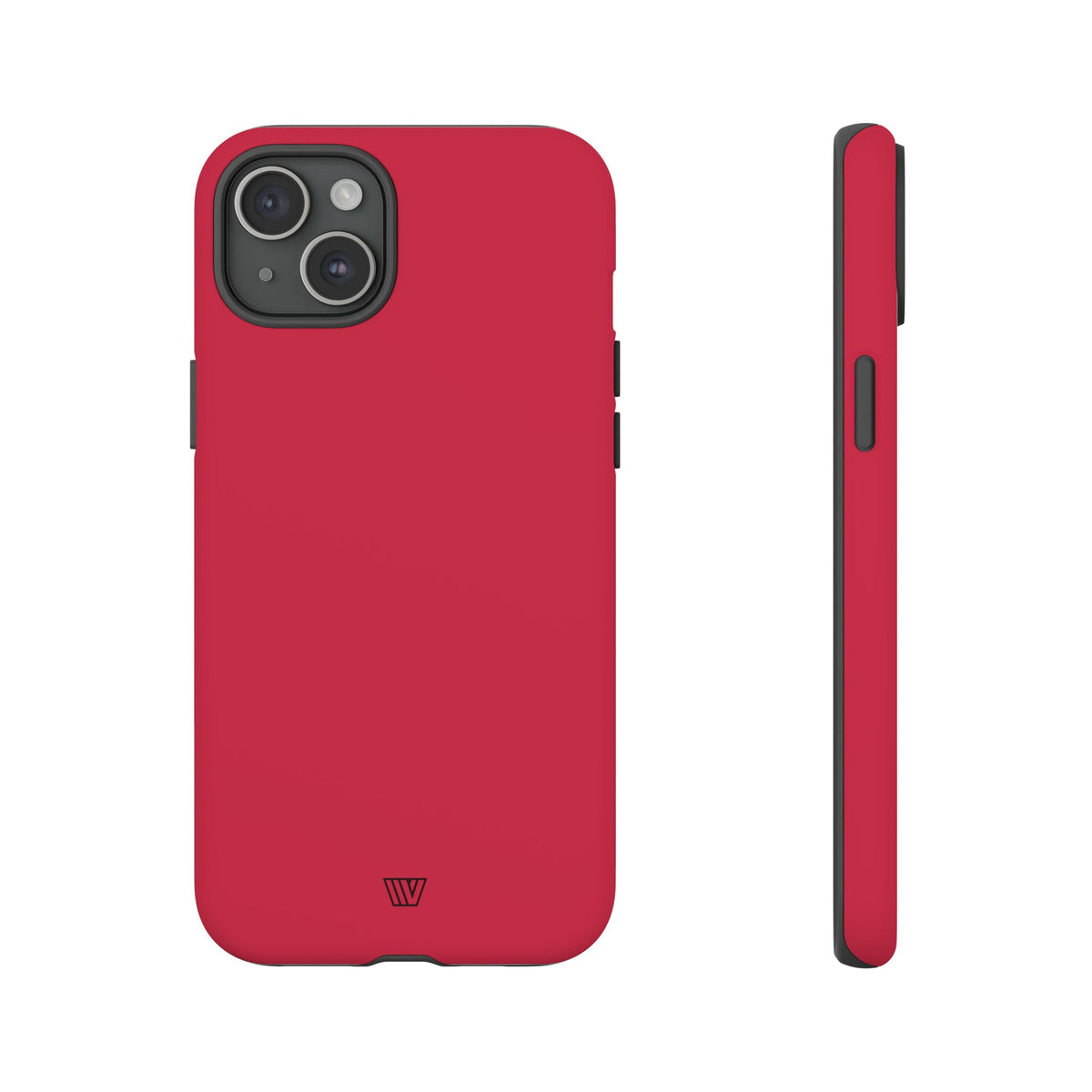 Red Amaranth Tough Phone Case Dual-Layer Protection