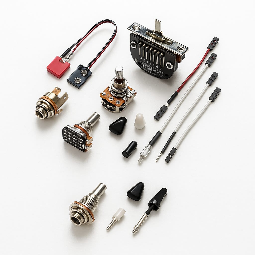EMG T Set Tele Solderless Conversion Wiring Kit For Telecaster Pickups & Switch - New