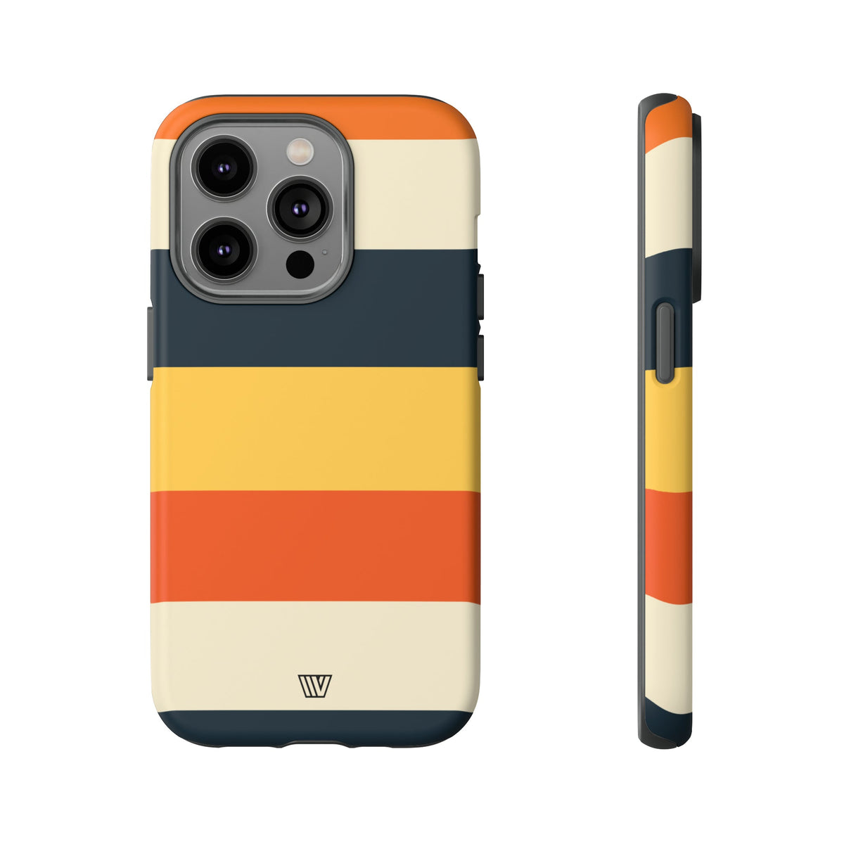 Beach Sunset Stripes Tough Phone Case