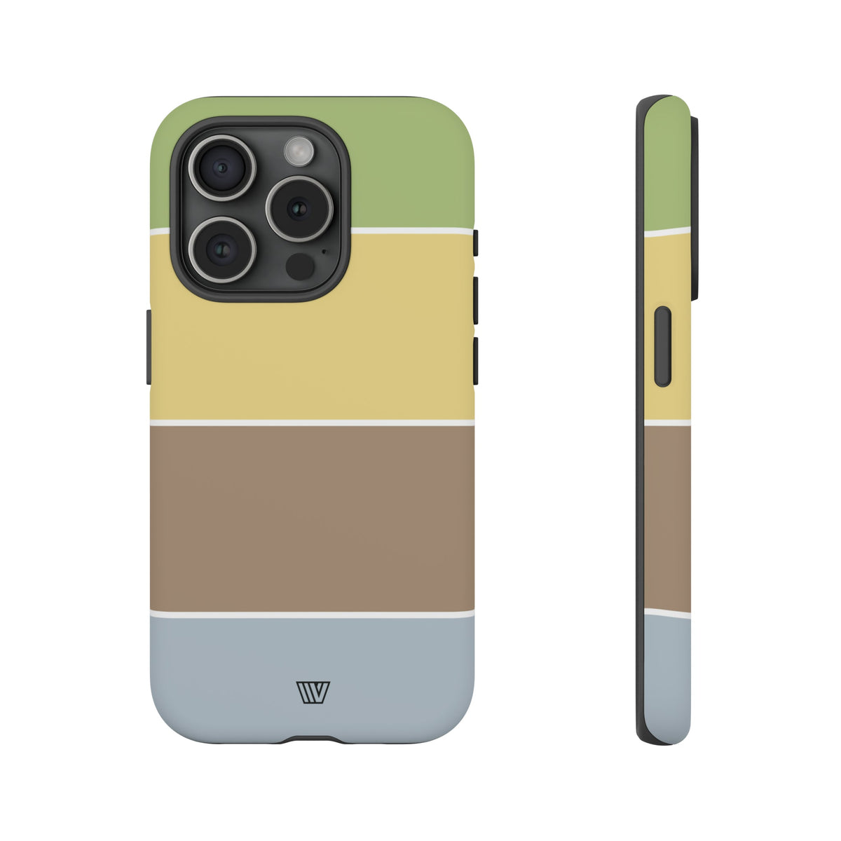 Bold Stripes Tough Phone Case Dual-Layer Impact Resistant