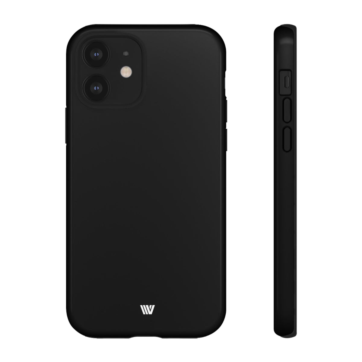 Tough Phone Case Impact Resistant Dual-Layer JET BLACK