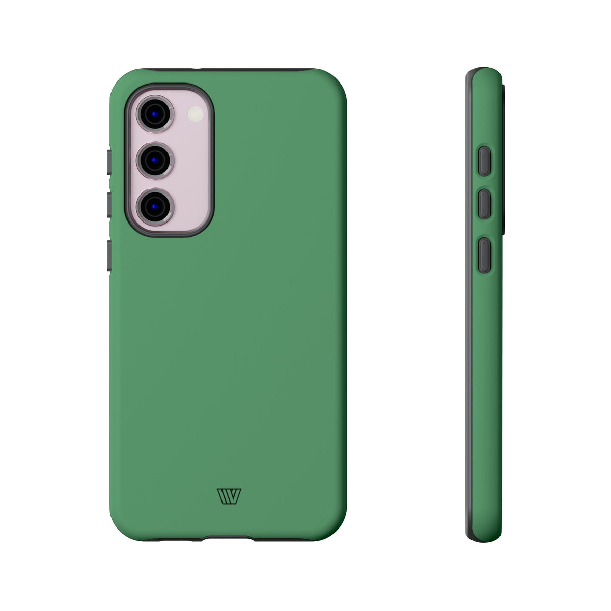 Tough Phone Case Impact-Resistant Dual-Layer AQUA FOREST GREEN