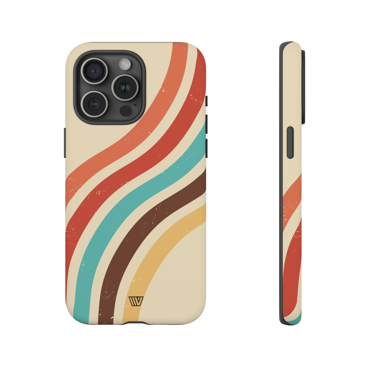 Vintage Stripe Tough Durable Phone Case